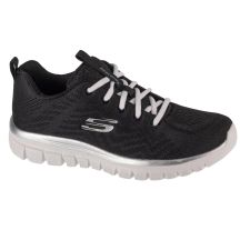 Skechers Graceful - Get Connected 12615-BKW Schwarz 36
