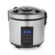 17. Tristar RK-6138 Digitaler Reiskocher und Dampfgarer, 900 W, 2,2 l, 7 Programme, Grau