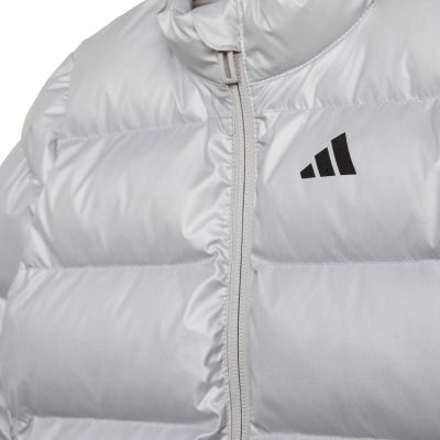 8. Adidas Synthetic Down Glam Silver Kinderjacke JM8870