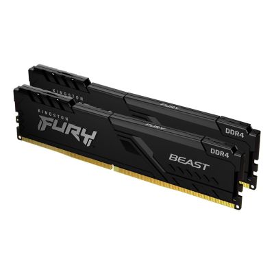 3. KINGSTON FURY DDR4 64GB 3200MHZ CL16 X2 BEAST BLACK
