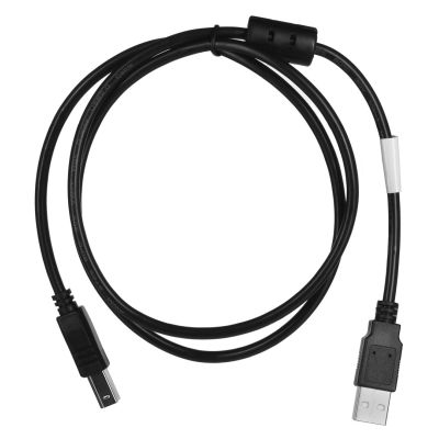 5. LANBERG Kabel USB-A -> USB-B Stecker 1 m (Ferrit, Schwarz) CA-USBA-11CC-0010-BK