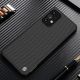 13. Nillkin Textured Case robuste, verstärkte Hülle mit Gelrahmen und Nylonrückseite für Samsung Galaxy A73 schwarz