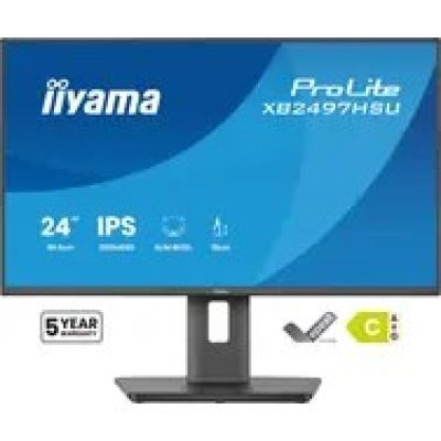 21. iiyama ProLite XB2497HSU-B1 Computermonitor 60,5 cm (23,8") 1920 x 1080 px Full HD LED Schwarz