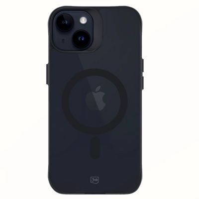 5. 3mk Smoke MagCase Hülle mit MagSafe für iPhone 13 / 14 – durchscheinend