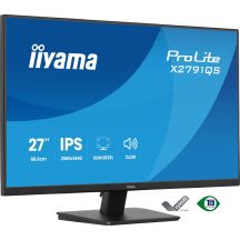 iiyama ProLite X2791QS-B1 Computermonitor 68,6 cm (27") 2560 x 1440 px Quad HD LED Schwarz