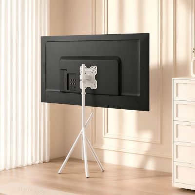 19. MACLEAN TV-Bodenhalterung / -Ständer, 27–55 Zoll, max. VESA 200 x 200, max. 60 kg, MC-181 W