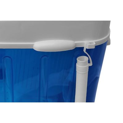 17. Adler AD 8051 Reisewaschmaschine (1000 U/min; 3 kg; 370 mm; blau)
