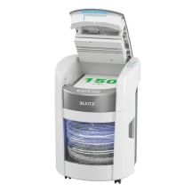 Leitz IQ Optimax AutoFeed 150 Aktenvernichter, P4, 150 Blatt, 15 l Behälter
