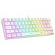 RAMPAGE mechanische Gaming-Tastatur RADIANT K11 RGB, weiß