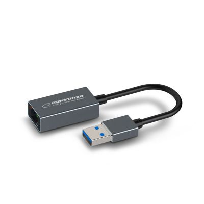 3. ESPERANZA GIGABIT-ETHERNET-ADAPTER 1000 MBPS USB 3.0-RJ45 ENA101