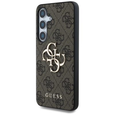 2. Guess Big 4G Logo Classic Logo Hülle für Samsung Galaxy S25 Braun