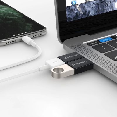 8. Wozinsky W10GY1S USB-C - USB-A 3.2 10Gb/s Adapter - Schwarz