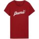 7. Puma ESS+Script Damen T-Shirt rot 679315 13