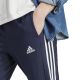 6. adidas Essentials Single Jersey Tapered Open Hem 3-Streifen M IC0045