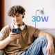 5. GaN USB C 30W PD Ugreen Nexode Mini Schnellladegerät - Weiß