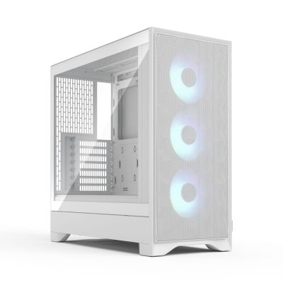 8. Fractal Design Pop 2 Air Weiß TG RGB Midi-Tower Weiß