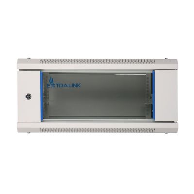 EXTRALINK Wandregalschrank 4 HE 600 x 450 mm GRAU