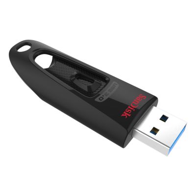 24. SanDisk Ultra SDCZ48-256G-U46 USB-Stick (256 GB; USB 3.0; Schwarz)