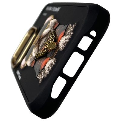 6. Nimmy Glasses Cool Dog Case für iPhone 16 Pro - Schwarz