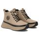 4. Lederstiefeletten mit Plateau, gefüttert, beige, Filippo DBT7998