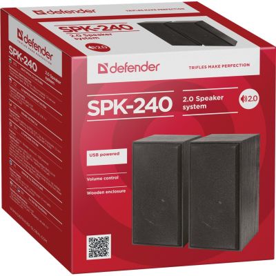 7. DEFENDER LAUTSPRECHER SPK-240 6W 2.0 USB 65224
