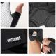 5. Rockbros TLS004 ROAD TO SKY Kurze stoßdämpfende Fahrradhandschuhe M - Weiß