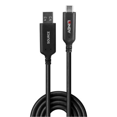 2. 10 m Lindy USB 3.2 Gen 1 Typ-A auf Typ-C Hybridkabel