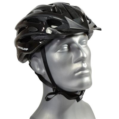 28. DUNLOP MTB SCHWARZER VERSTELLBARER RADHELM R. M (55-58CM)