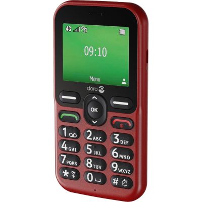 5. Doro Leva E10 6,1 cm (2,4") 118,9 g Rotes Telefon für Senioren