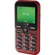 5. Doro Leva E10 6,1 cm (2,4") 118,9 g Rotes Telefon für Senioren
