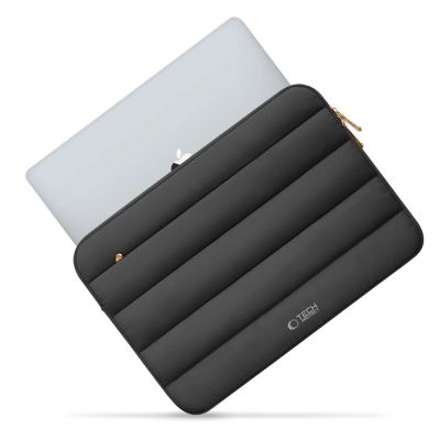 6. Tech-Protett Fluffy Laptoptasche 15-16 – Schwarz