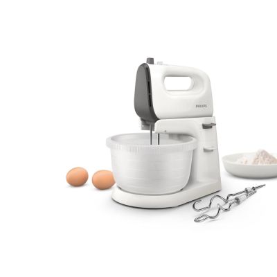 4. Philips Viva Collection HR3745/00 Standmixer 450W Grau/Weiß