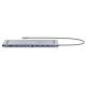 6. MANHATTAN 12-in-1 4K Dockingstation 1xHDMI 2xDP 3xUSB-A