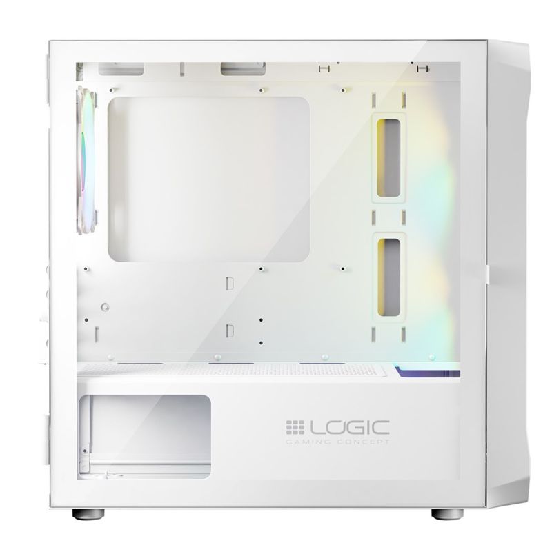 13. LOGIC HOUSING PORTOS ARGB MINI USB 3.0 WEISS