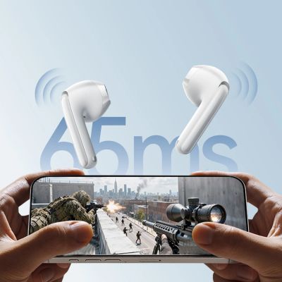 15. Joyroom JR-FB1 Funpods Bluetooth 6.0 In-Ear-Kopfhörer (TWS) mit KI-Funktionen – Weiß