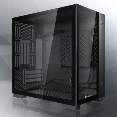 RAIJINTEK PAEAN Mini Mini Tower Schwarz