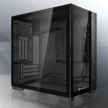 RAIJINTEK PAEAN Mini Mini Tower Schwarz
