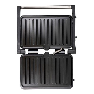 3. ELDOM KONTAKTGRILL GK110 800W SCHWARZ UND SILBER