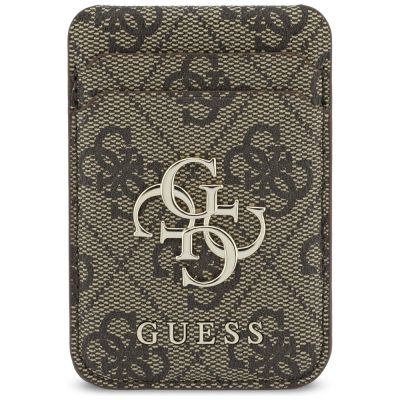 9. Guess 4G Hülle mit MagSafe-Wallet für iPhone 18 Pro / 17 Pro – braun