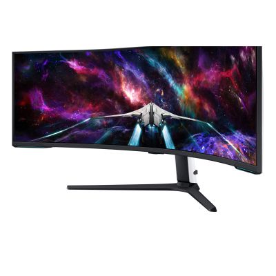 6. Samsung Odyssey S57CG954NU Computermonitor 144,8 cm (57") 7680 x 2160 px 8K Ultra HD QLED Schwarz, Weiß