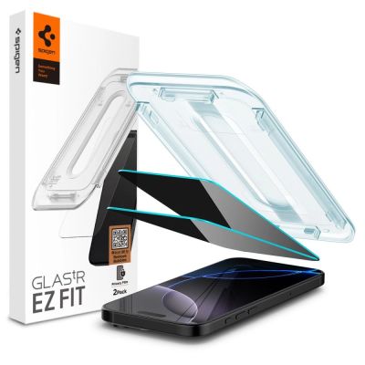 4. Spigen Glas.tR EZ Fit Privacy Tempered Glass für iPhone 16 Pro Max / 17 Pro Max - 2 Stk.
