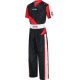 2. TOP TEN Kickbox-Outfit „Urban Arts“ schwarz und rot (WAKO APPROVED neu)