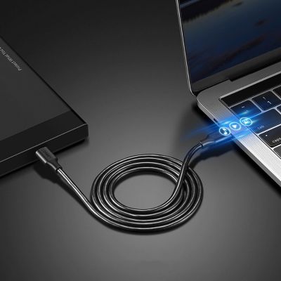 18. Ugreen US286 USB-C – USB-C PD QC 3A 480 Mbit/s 1 m Kabel – Schwarz