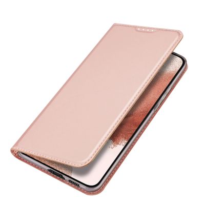 4. Dux Ducis Skin Pro Hülle für Samsung Galaxy S23+ Flip Cover Card Wallet Stand Pink