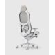 7. Fractal Design Refine 2 Mesh Light Gaming-Stuhl, gepolsterter Sitz, Grau