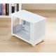 31. Jonsbo D32 STD PC-Gehäuse, Weiß, Mini-Gehäuse, mATX, gehärtetes Glas – Weiß