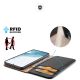 3. Dux Ducis Hivo Hülle Samsung Galaxy S23+ Flip Case Wallet Stand RFID Blocker schwarz