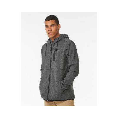 8. RIP CURL Anti Series Departed Zip Thru Sweatshirt Braun
