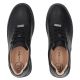 5. Schwarze Damen-Keilschuhe aus Leder, Filippo DP8326