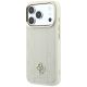 2. Guess Stripe Peony 4G Logo MagSafe Hülle für iPhone 18 Pro / 17 Pro - Beige
